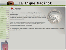 Tablet Screenshot of la-ligne-maginot.com